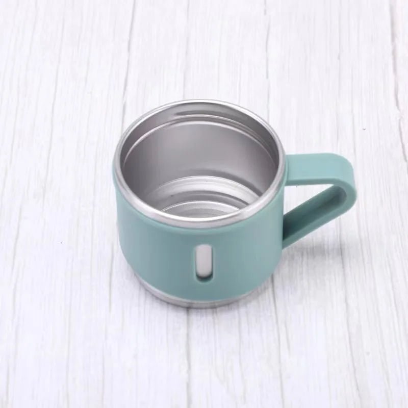 Modern Minimalist Style Large Capacity Portable Stainless Steel Vacuum Insulated Drinking Cup Equipped With A Drinking Cap - Chic Cart