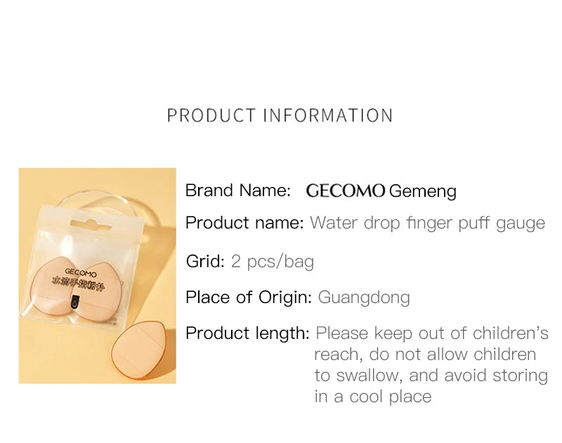 2pcs Foundation Concealer Puff Multi-functional Puff Makeup Sponge Set Makeup Tools Mini Finger Puff Wet Use Soft Pointed Design Chic Cart Online Shopping Affordable Prices Gaming Monitors Australia Graphic Cards for Sale Clothing and Shoes OnlineKitchen Accessories StorePet Supplies AustraliaPhone Accessories OnlineElectric ScootersVR Headsets for GamingWatches Online StoreSecure PaymentsInternational ShippingAustralian Online StoreShop Electronics and Fashion