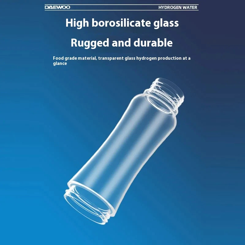 Large capacity SPE electrolysis technology, absorbent and drinkable hydrogen water bottle - Chic Cart