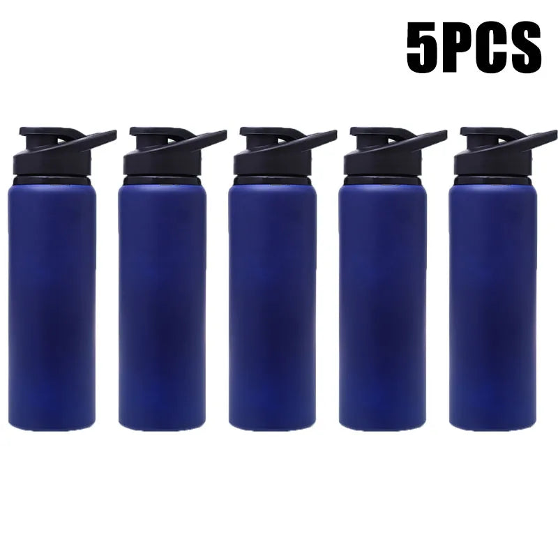 15PCS Stainless Steel Water Bottle Bicycle Riding Drinking Water Bottle Outdoor Sport Travel Mug Metal Stainless Steel Bottle - Chic Cart