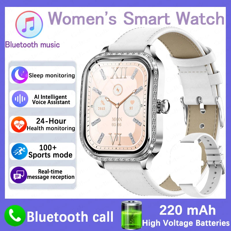 New For HUAWEI FIT3 Smart Watch Women 1.75" HD Display Heart Rate Sport Fitness IP68 Waterproof BT Call Smartwatch For Lady Gift - Chic Cart