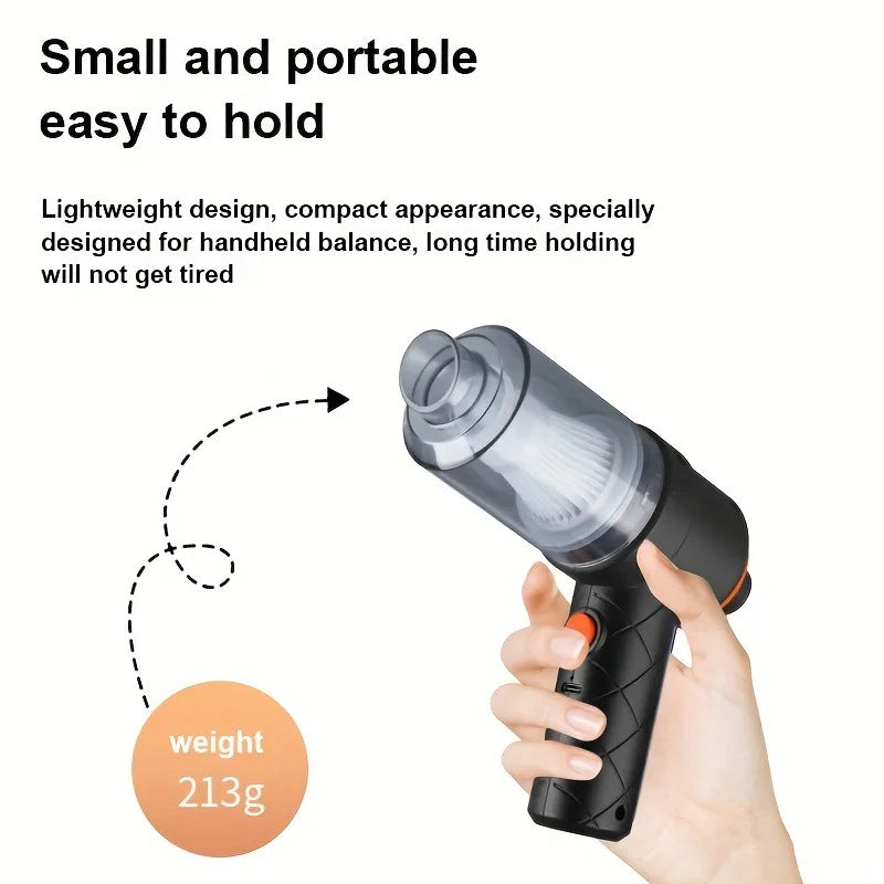 Car Mounted Vacuum Cleaner Vehicle Wireless Portable Handheld Automobile Mini Vacuum Cleaner For Car Home - Chic Cart