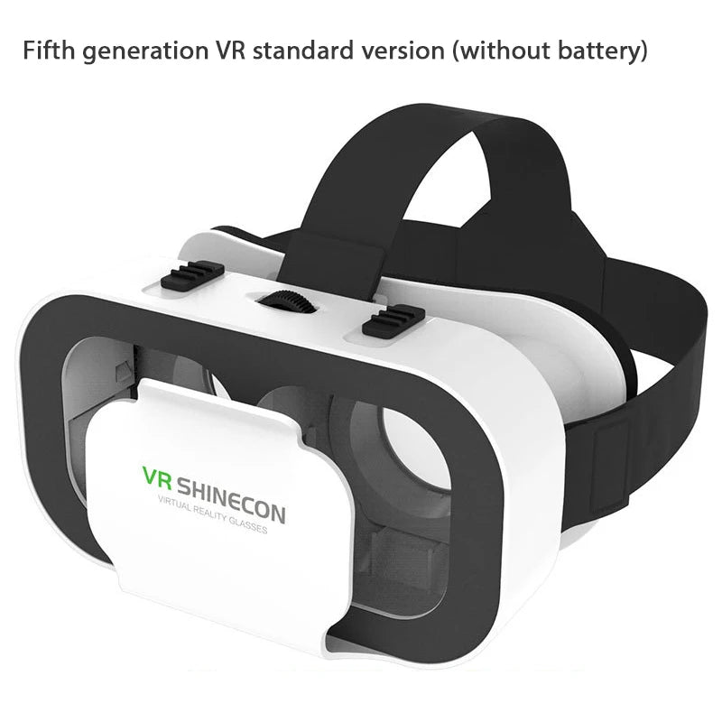 G05 3D VR SHINECON Glasses Headset Headmounted Virtual Reality Adjustable VR Glasses for 4.7-6.3inches Android Smart Phones - Chic Cart