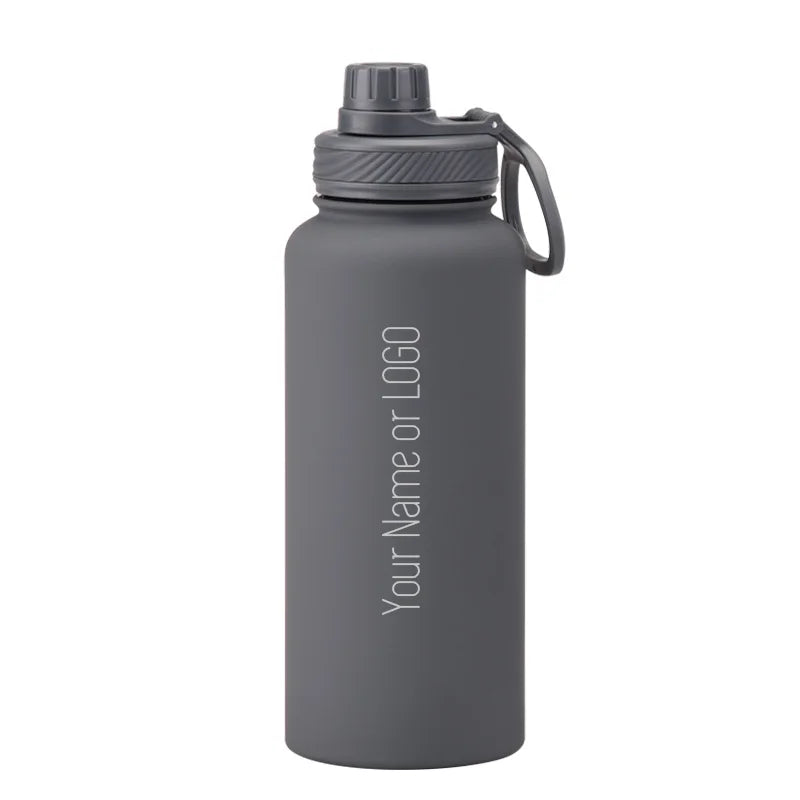 PuraCool Personalised Water Bottle | 1000ml Large Capacity Tumbler | Customised Thermal Flask | Perfect Gift - Chic Cart