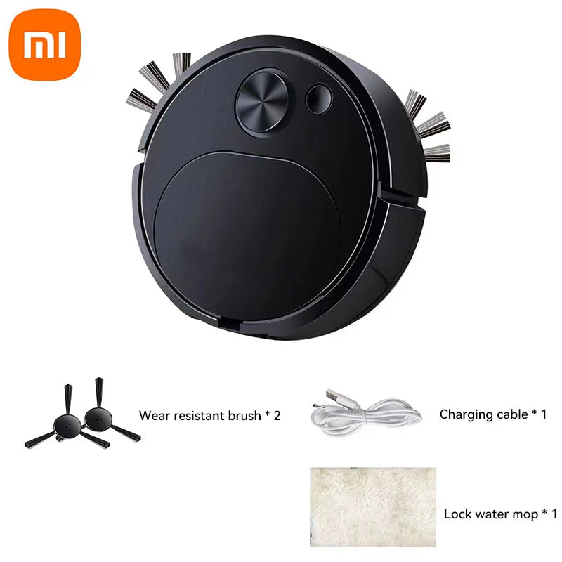 Xiaomi 3 In 1 Smart Sweeping Robot  Vacuum Cleaner USB Rechargeable Wireless 1500pa Dragging Cleaning Sweeper For Office Home - Chic Cart