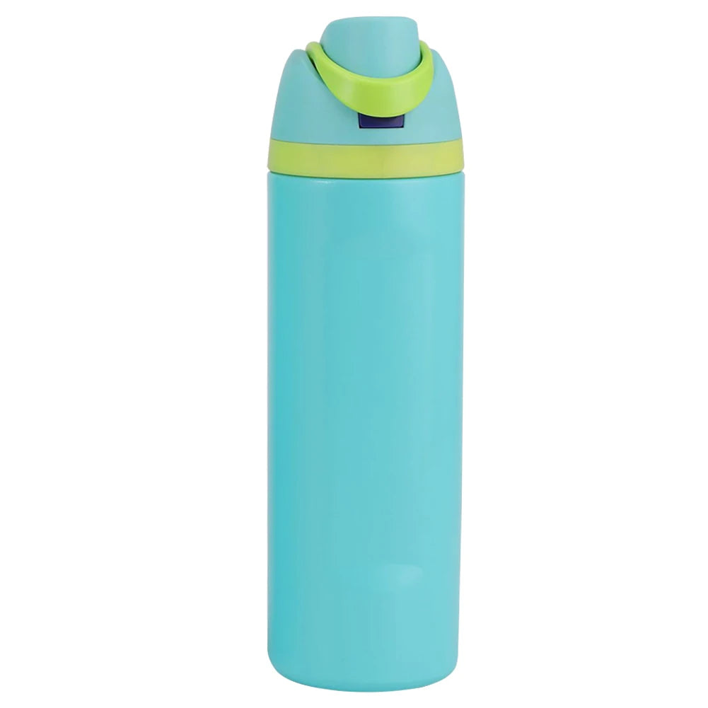 19/24/32oz Insulated Tumbler with Straw Double Layer Vacuum Insulated Cup 304 Stainless Steel Sports Water Bottle Water Bottle - Chic Cart