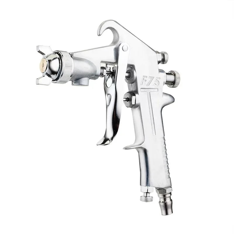 F-75 Pneumatic Spray Gun Manual Paint With 1.5MM Nozzle Handle Sprayer Tool For Can Furniture Car Paint Glue Atomizing Spray