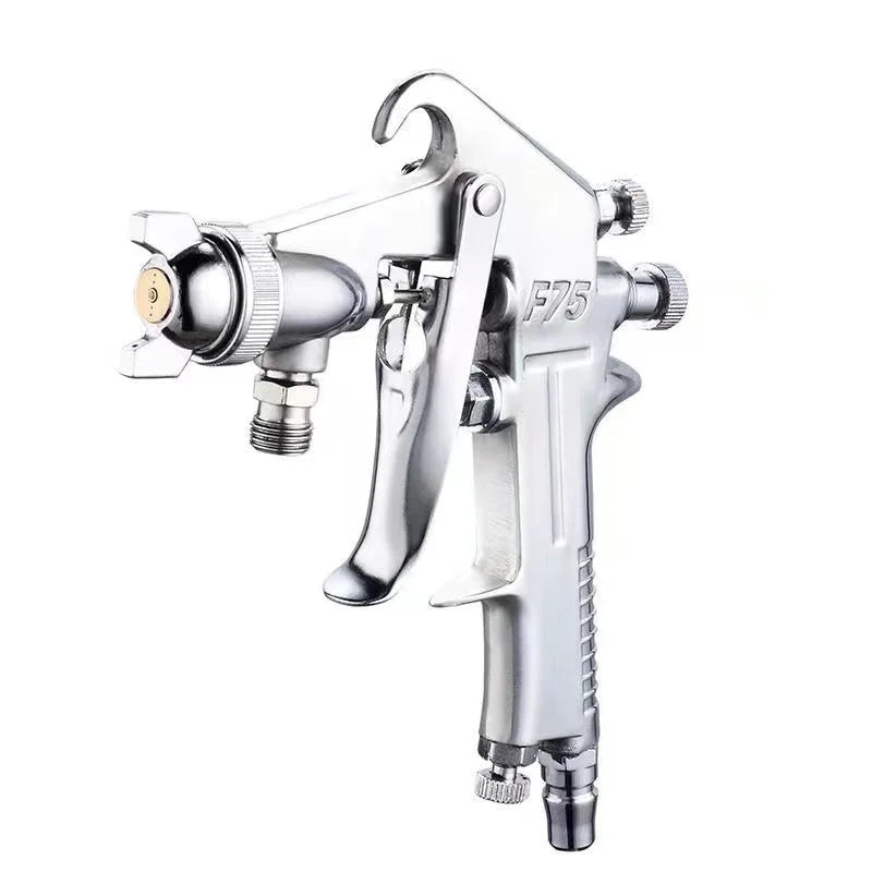 F-75 Pneumatic Spray Gun Manual Paint With 1.5MM Nozzle Handle Sprayer Tool For Can Furniture Car Paint Glue Atomizing Spray