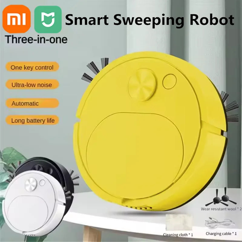 XIAOMI Fully Automatic Sweeping Robot Sweep Vacuum Cleaner Mopping Floor Cleaner Home Cleaning Machine Smart Electric Sweeper - Chic Cart