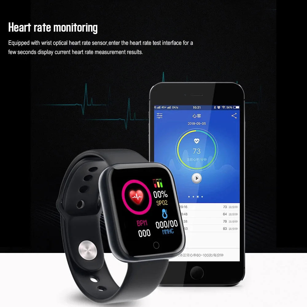 Y68 Smartwatch Fitness Bracelet Heart Rate Monitoring Reminder Step Counting Information Push Sleep Analysis D20 Sport Smartband Chic Cart Online Shopping Affordable Prices Gaming Monitors Australia Graphic Cards for Sale Clothing and Shoes OnlineKitchen Accessories StorePet Supplies AustraliaPhone Accessories OnlineElectric ScootersVR Headsets for GamingWatches Online StoreSecure PaymentsInternational ShippingAustralian Online StoreShop Electronics and Fashion