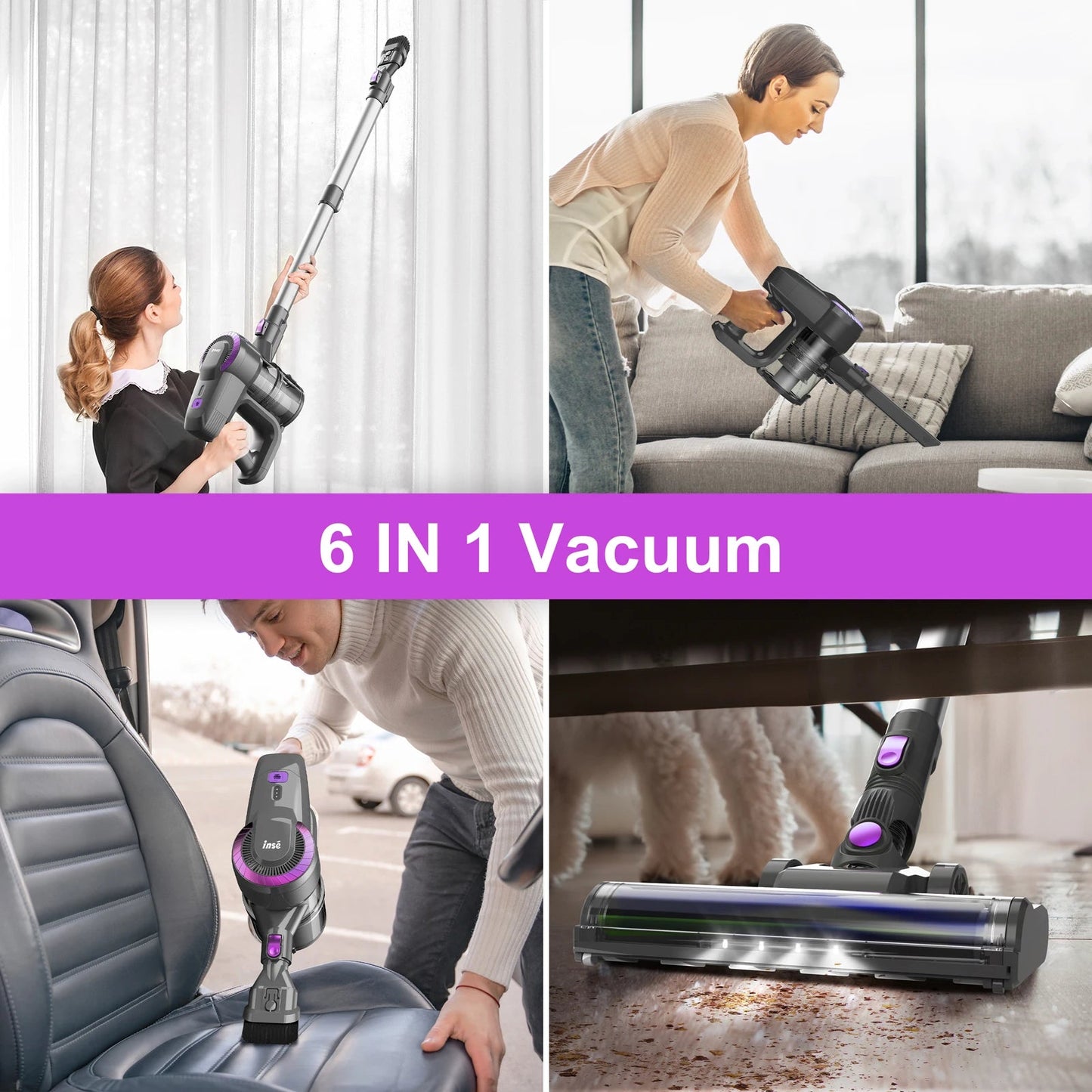 INSE Cordless Vacuum Cleaner, 20Kpa Stick Vac with 2200mAh Battery Up to 40mins Runtime for Pet Hair Hard Floor Carpet Chic Cart Online Shopping Affordable Prices Gaming Monitors Australia Graphic Cards for Sale Clothing and Shoes OnlineKitchen Accessories StorePet Supplies AustraliaPhone Accessories OnlineElectric ScootersVR Headsets for GamingWatches Online StoreSecure PaymentsInternational ShippingAustralian Online StoreShop Electronics and Fashion