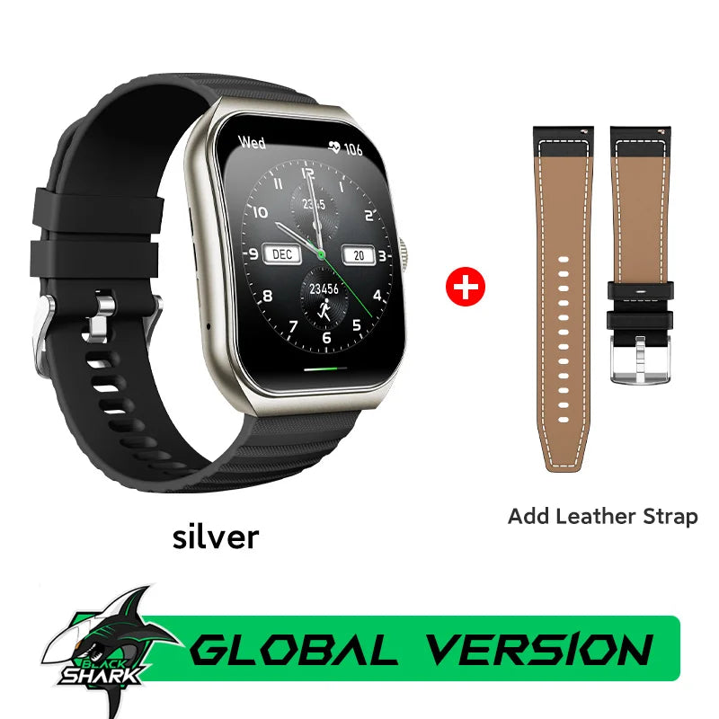 Black Shark Watch GT3 Global Version 1.96'' Curved Display 10 Days Battery Life 24H Health Monitoring 100+ Sport Modes IP68 - Chic Cart