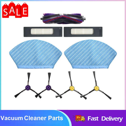 Main Brush Filters Side Brush Mop Cloth Kit For Fakir Robert R-S 770 Replacement Robot Vacuum Cleaner Sweeper Spare Parts - Chic Cart