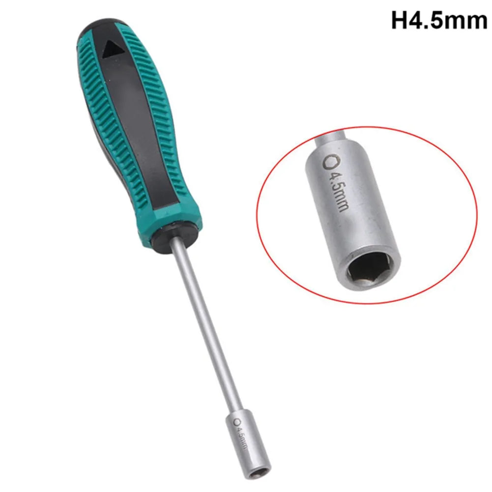 Screwdriver Hex Socket 3/3.5/4/4.5/5/5.5/6mm Wrench Socket Hexagonal Nuts Driver For Car Auto Repairing Manual Tools Accessories