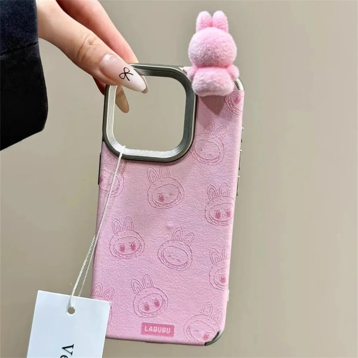 3d Cartoon Labubu Doll Foriphone 11/12/13/14/15/16 Series Phone Case All Inclusive Anti Drop Cute Fashion Phone Protection Case